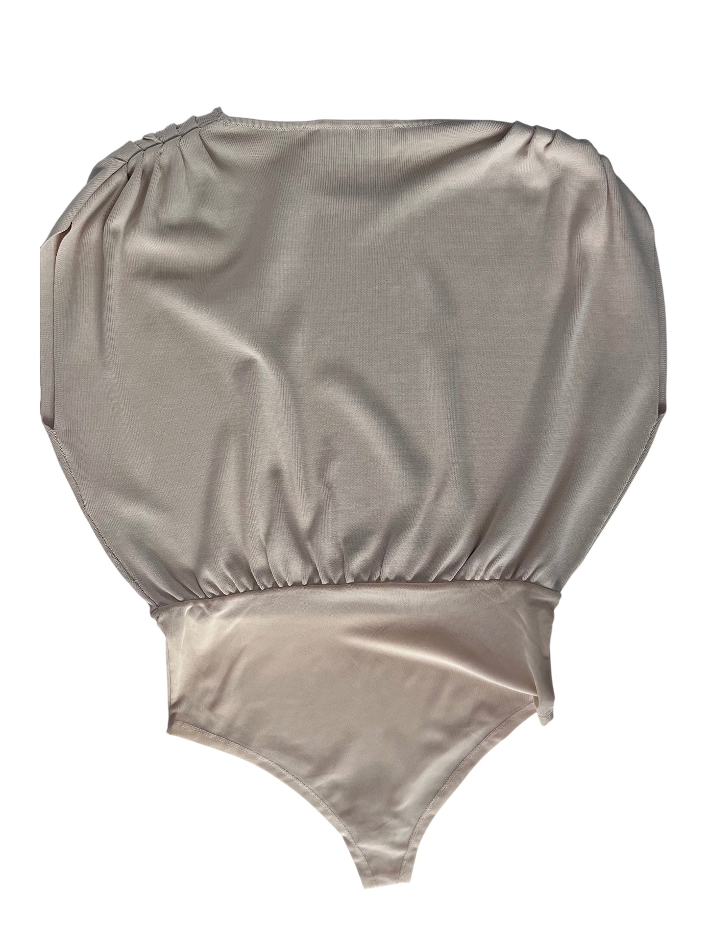 Body satinado beige Zara – Talla M