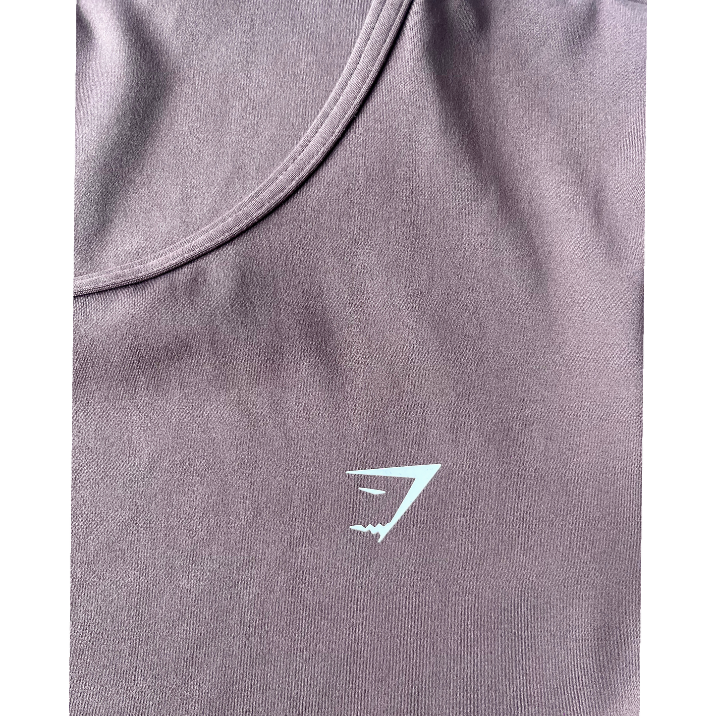 Top crop Gymshark marrón chocolate – Talla M