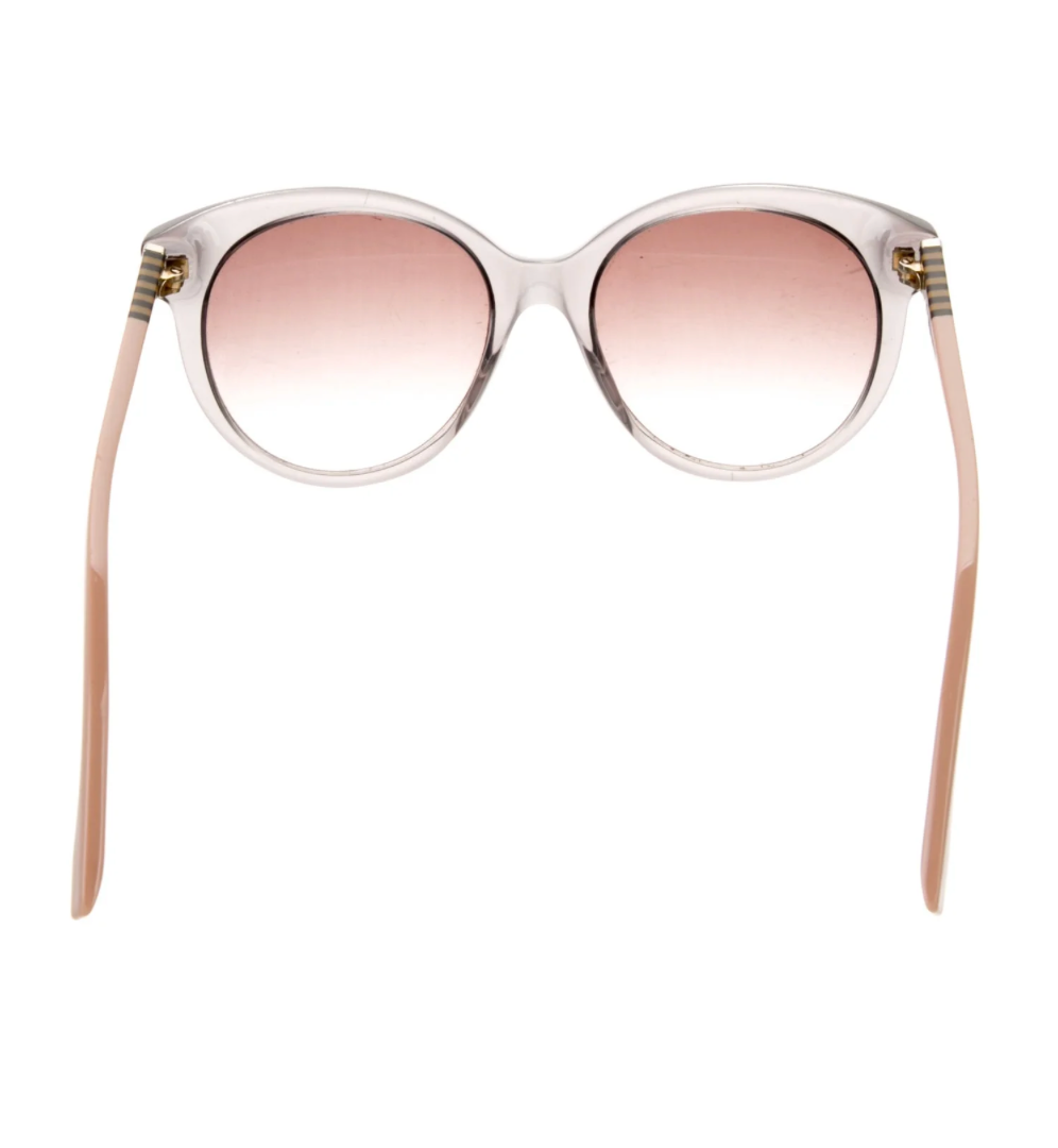 Fendi Round Gradient Sunglasses