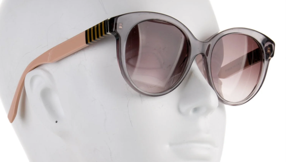 Fendi Round Gradient Sunglasses