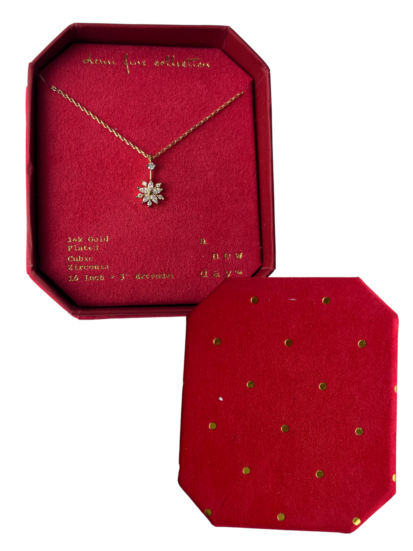 Gargantilla “A New Day” flor dorada colección Demi Fine