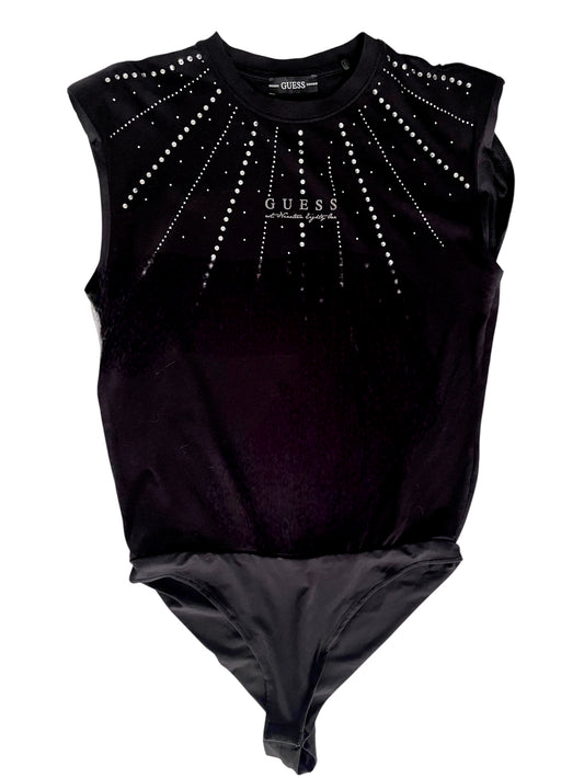 Body negro con apliques de strass Guess – Talla M-L
