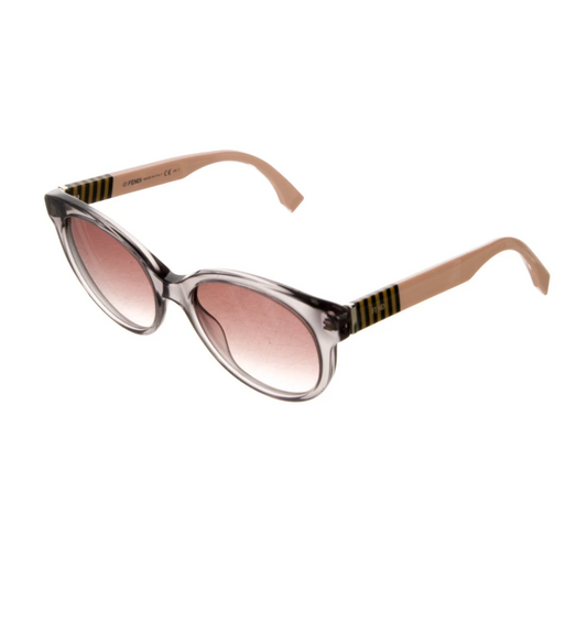 Fendi Round Gradient Sunglasses