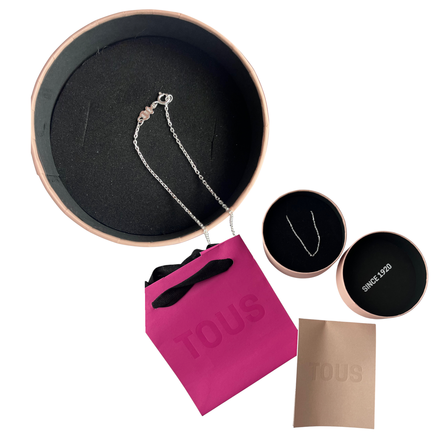 Gargantilla TOUS plata con empaque original