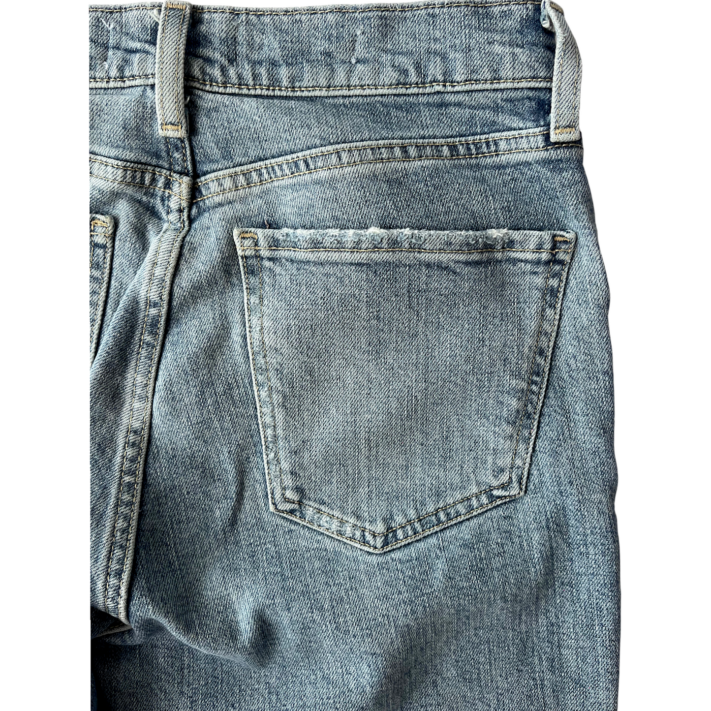 Jeans MNG “Gisele” corte recto azul clásico -Talla 4