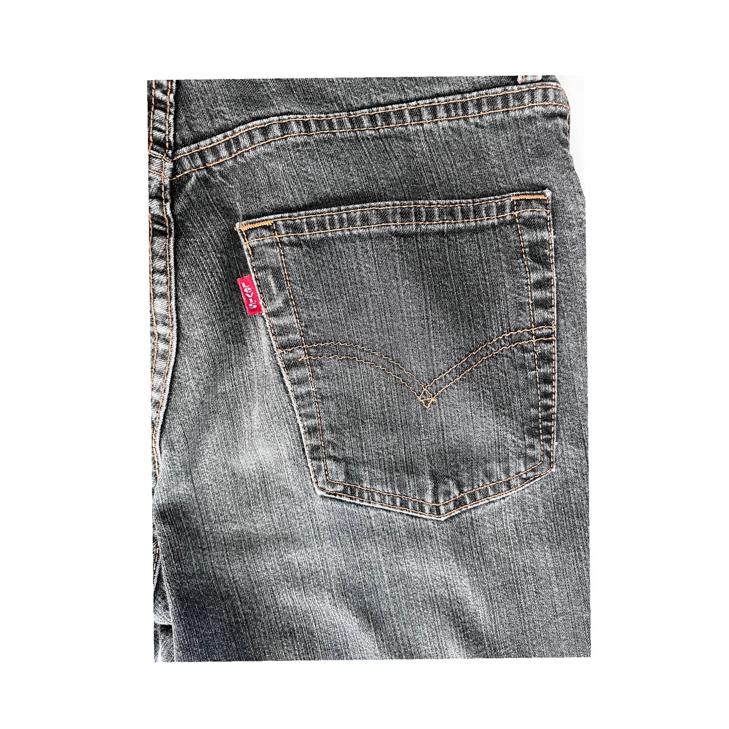 Jeans Levi’s recto gris oscuro – Talla 32